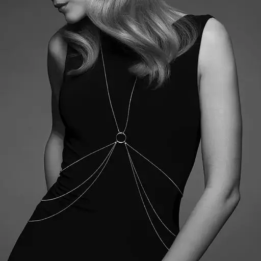 Ланцюжок для тіла Bijoux Indiscrets Magnifique 8 Body Chain - Gold - фото 5