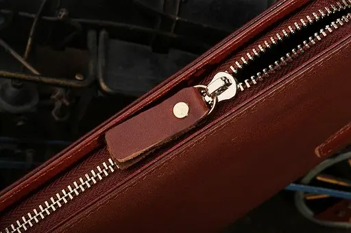 Кожаный клатч мужской Vintage 21,5х12х2,5 см sum0012751 - фото 7