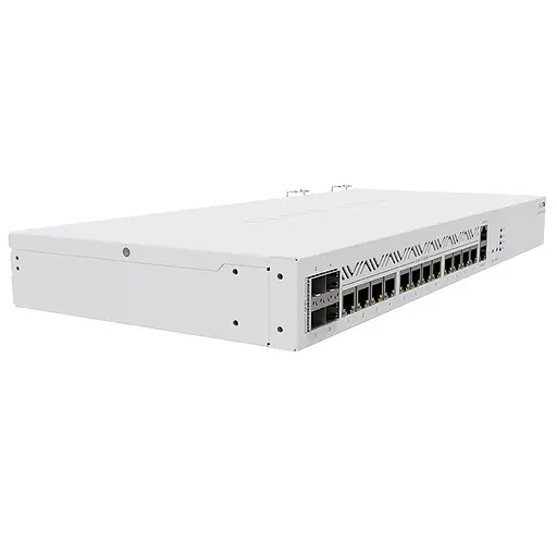 Маршрутизатор Mikrotik CCR2116-12G-4S+ 13xGbit LAN M.2 PCIe slot RouterOS L6 1U RM case Dual PS - фото 2