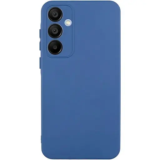 Чохол Silicone Cover Lakshmi Full Camera (A) для Samsung Galaxy M14 5G Синій / Navy Blue