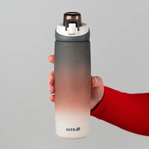 Бутылочка для воды Kite серо-коричневая 760 мл (K26-1200-3) - фото 4