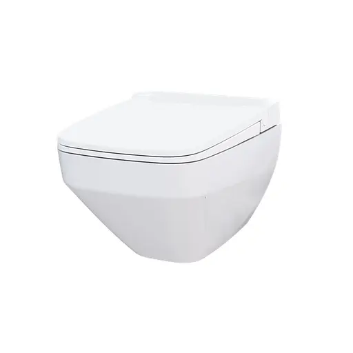 Унитаз подвесной AM.PM Inspire V2.0 безободковый FlashClean с сиденьем-биде TouchReel (CCC50A1700SC) - фото 1