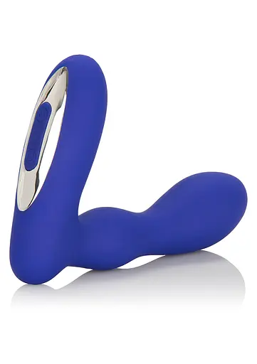 Вібростимулятор простати Wireless Pleasure Probe, 10.5 см синій - фото 10