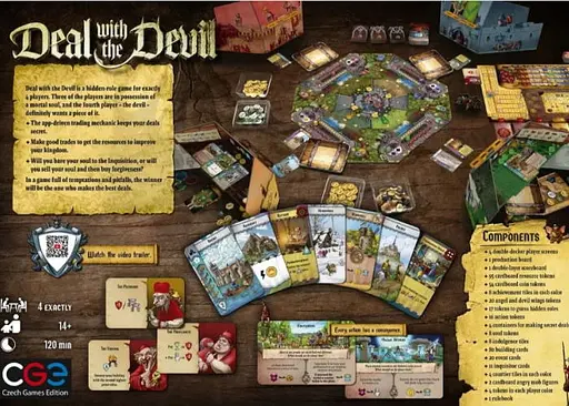 Настільна гра Czech Games Edition Угода з дияволом (Deal with the Devil) (англ.) (CGE00066) - фото 2