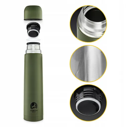 Термос Mountain Goat 1 л Navy Green (P-5907739315779) - фото 12