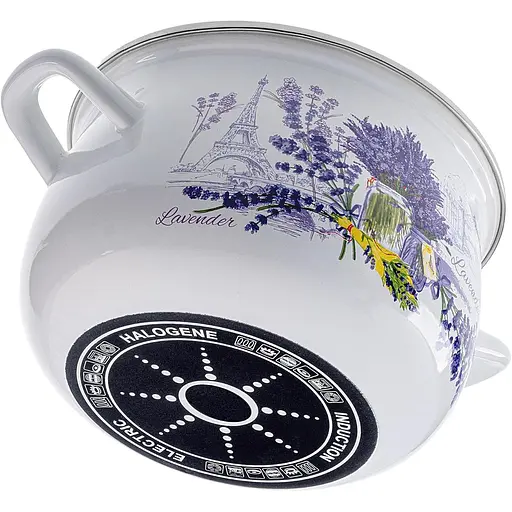 Кастрюля Gusto GT-T-124-L Лаванда 16 см 2.1 л (96028) - фото 7