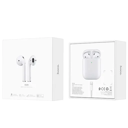 Бездротові навушники HOCO ES39 Wireless headset White - фото 11