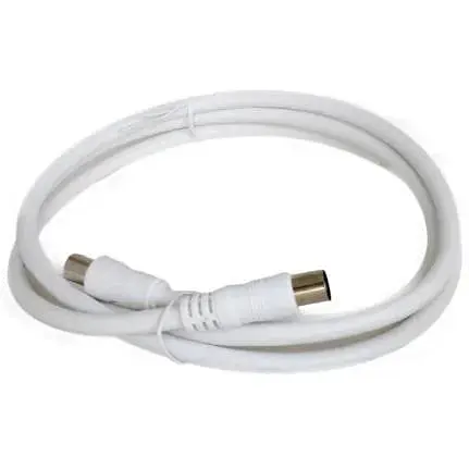 Антенный кабель-удлинитель ExtraDigital белый 75 Ом 1.5 м (KBV1793)