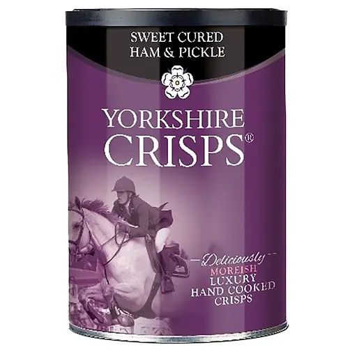 Чипси Yorkshire Crisps з шинкою та маринованими огірками 100 г