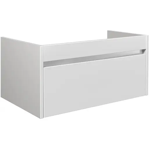Тумба Мойдодир Prime 80-А під стільницю або умивальник підвісна Білий - фото 1