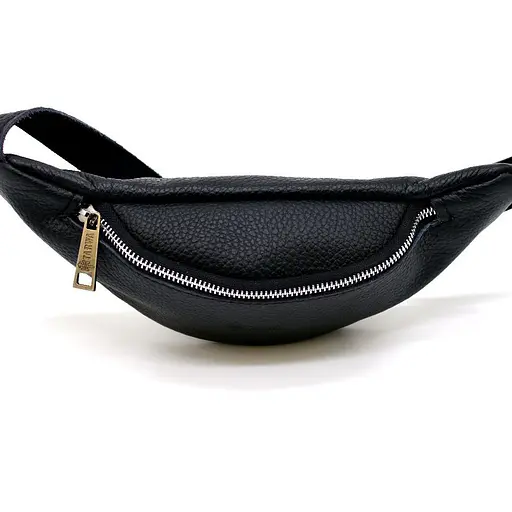 Кожаная мужская сумка на пояс TARWA 11х28х6 см sum0025984 - фото 6