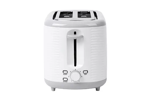 Тостер Ardesto White stripes T-F17WG 930 Вт пластик білий+сірий - фото 4