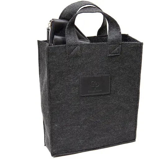 Чоловіча сумка GRANDE PELLE 21х31х1,5 см sum0020130 - фото 5