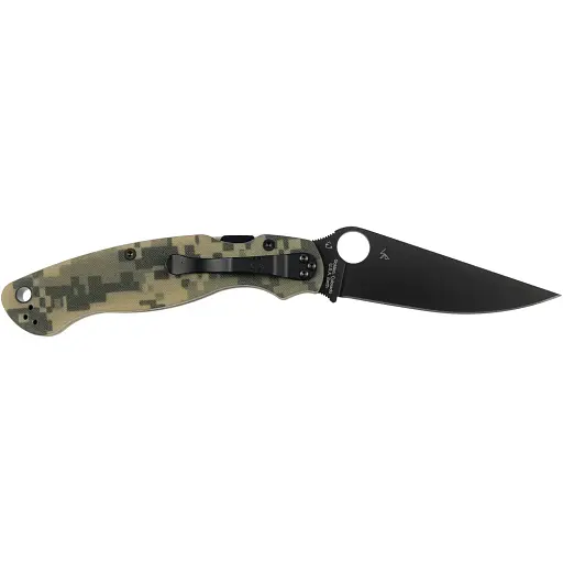 Нож Spyderco Military 2 Black Blade Camo - фото 2