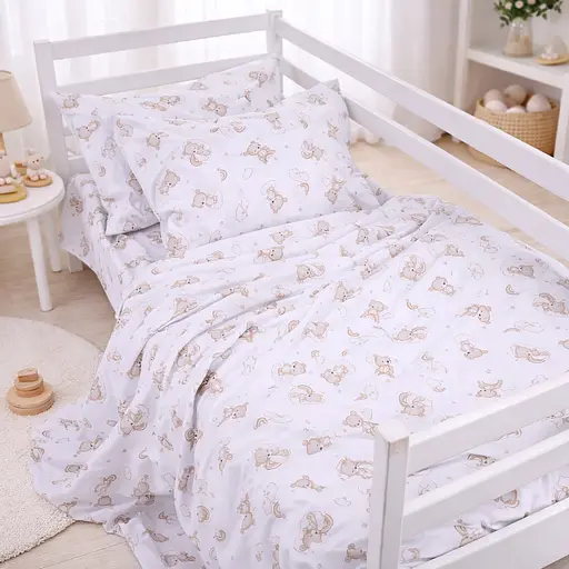 Комплект постельного белья Ranforce Elite Mirson Gentle Bears 143х210см (2200012581407) - фото 1