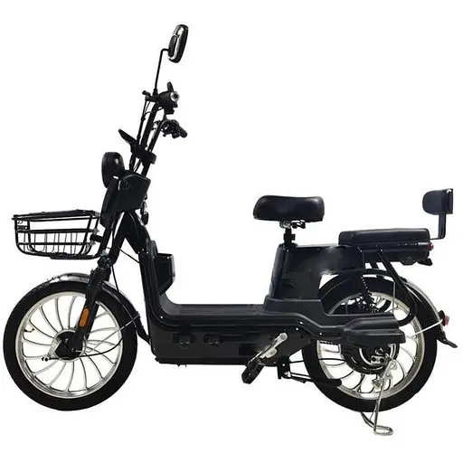 Електроскутер двомісний Crosser CR3 (600W, 60V, 20Ah) чорний - фото 4