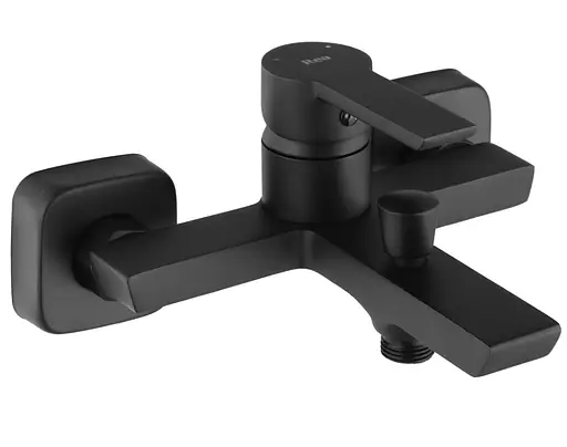 Змішувач для ванни Rea Argus black настінний з виливом REA-B6407 Чорний матовий - фото 3