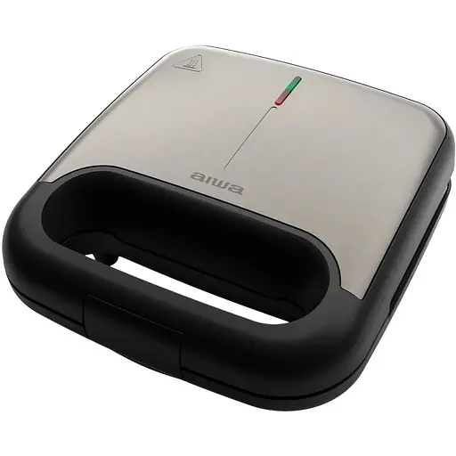 Мультимейкер Aiwa TETSU ASM-750 750Вт/ гриль/ сендвіч/ товсті вафлі/ змінні пластини/ коричневий - фото 1