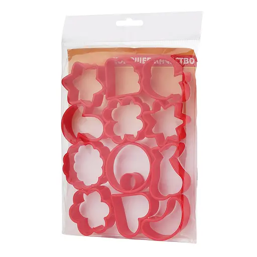 Набор из 12 форм для вырезания выпекания печенья, Kitchette 81719 - фото 3