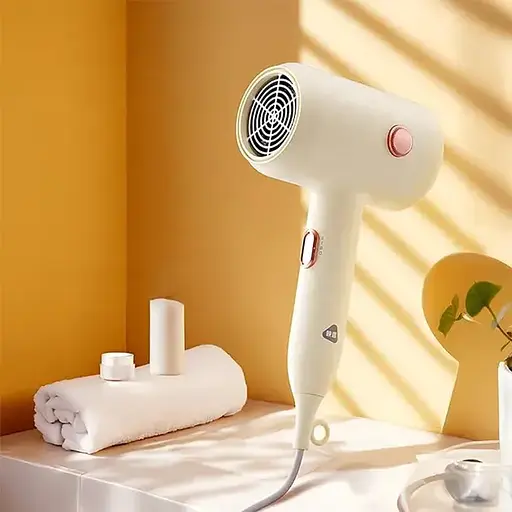 Фен для волосся Enchen Hair Dryer Air 7 з потужним двигуном і функцією іонізації 1800 Вт Бежевий - фото 3