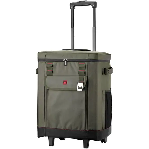 Термосумка 2E на колесах 50л темно-оливкова tur0001207 - фото 1