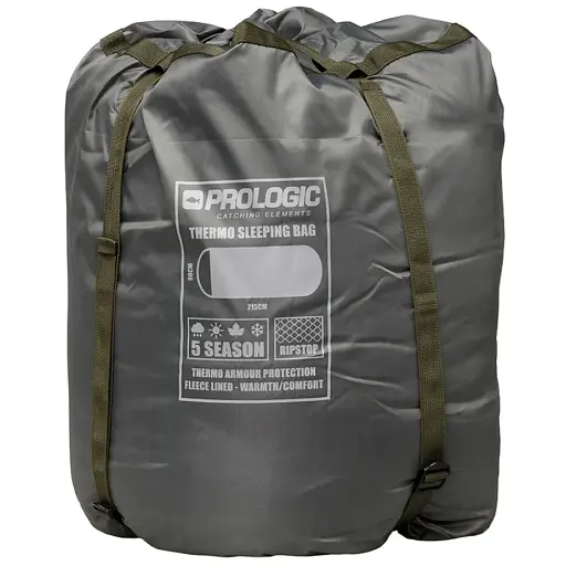 Спальний мішок Prologic Element Thermo Daddy Sleeping Bag 5 Season 215 x 105cm - фото 4