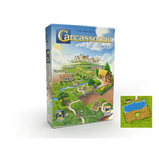 Настольная игра Feelindigo Каркассон 3.0. Река и Аббат (укр.) + Украинская плитка (FI22045+1) - фото 1