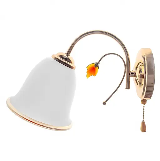 Бра Brille LK-581W/1 настенное накладное классическое E27 G - фото 2