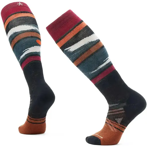 Шкарпетки Smartwool Ski Full Cushion Midnight Ski Pattern OTC Black XL Smart Wool (1033-SW SW002152.001-XL)
