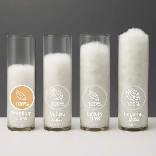 Ковдра пухова MirSon Carmela 032, євростандарт, 220x200, бежева (2200000003973) - фото 4