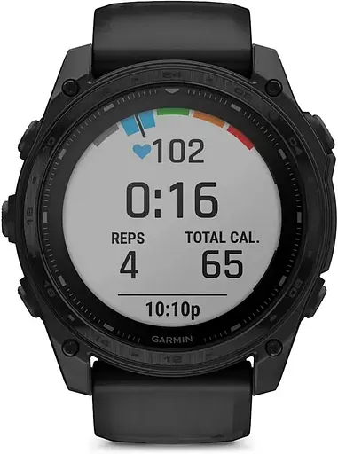 Смарт-годинник Garmin Tactix 8 - 51 mm AMOLED Includes Applied Ballistics Ultralight Solver (010-03406-00/01) - фото 5
