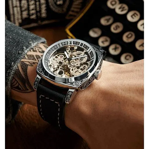 Чоловічий класичний годинник WishDoIt Baron - фото 2