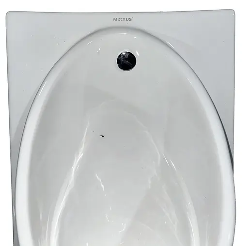 Писсуар подвесной Mixxus Premium Bevel-1005 380x420x750 мм с краном для писсуара MP6664, Белый - фото 10