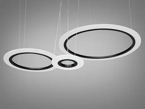 Ексклюзивна новинка, світлодіодна люстра для зали потужністю 170 Вт - фото 3