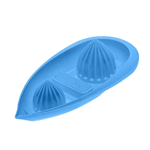 Соковыжималка ручная для цитрусовых и терка для овощей, Kitchette Синий 85166 - фото 10