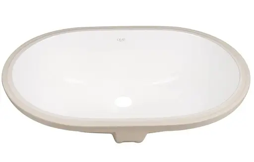 Комплект Qtap Stork: Раковина врезная овальная 570x390x210 мм White + Донный клапан PU02O (QT15116030WN47294) - фото 2