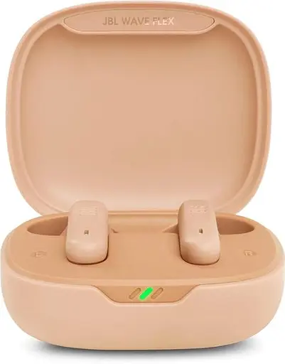 Навушники JBL TWS Wave Flex Beige (JBLWFLEXBEG) - фото 2