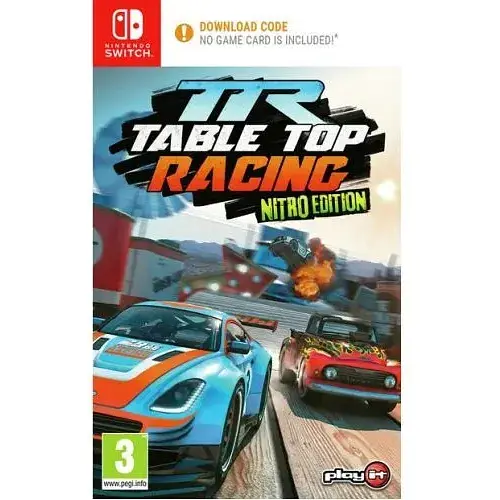 Игра Table Top Racing World Tour Nitro Edition (ваучер на скачивание) (русская версия) (Nintendo Switch)