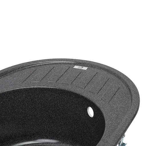 Кухонна мийка Lidz 620x500/200 GRF-13 (LIDZGRF13620500200), Графіт - фото 5