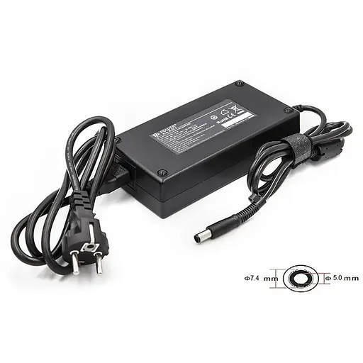 Блок живлення для ноутбуків PowerPlant HP 220V, 19V 180W 9.5A (7.4*5.0)