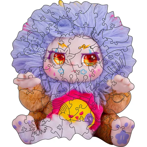 Фігурний пазл з дерева "Кіммон" Art Craft PZ014-A4C-AC 75-125 деталей, розмір А4 - фото 1