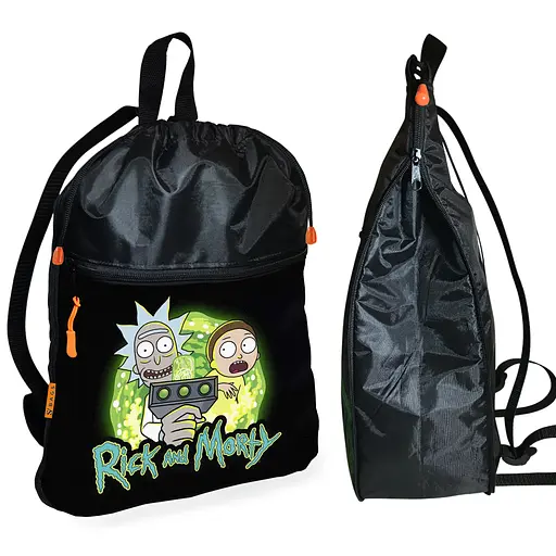 Шкільний рюкзак дитячий Рік і Морті + Сумка для взуття спортивної форми рюкзак-мішок хлопчикові (01817) - фото 2