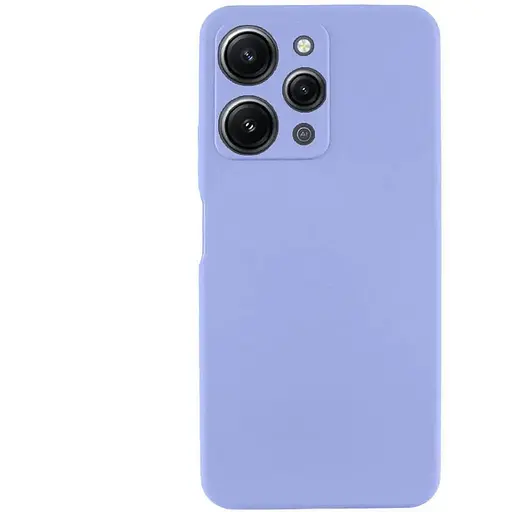 Чехол Lakshmi Silicone Cover Full Camera (AAA) для Xiaomi Redmi 12 Сиреневый / Dasheen