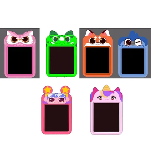 Планшет LCD, 4 дюйми, 9x14x1 см, кольоровий (В асортименті) - фото 2