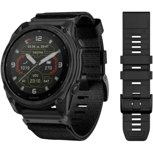 Смарт-годинник Garmin tactix 8 - 51 mm Solar Elite Includes Applied Ballistics Elite Solver (010-03407-10/11) - фото 1