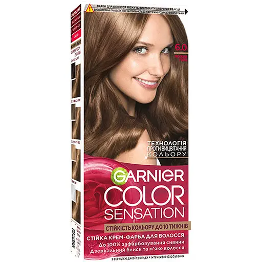 Краска для волос Garnier Color Sensation оттенок 6.0 орех лесной 110 мл (C5652778)