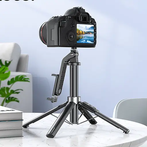 Монопод для селфи Hoco K21 с треногой + съемный BT пульт - фото 2