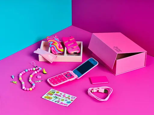 Мобильный телефон HMD Barbie Phone Pink - фото 6