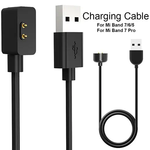 Зарядное устройство для Xiaomi Mi Band 7 Pro кабель 1 метр черный - фото 3