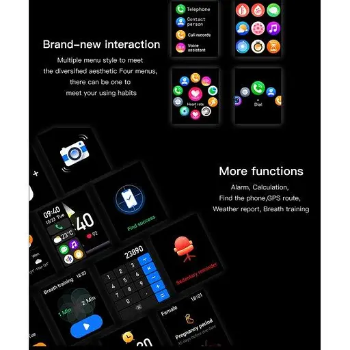 Розумний наручний смарт годинник Smart Respect X з компасом (Silver) - фото 8